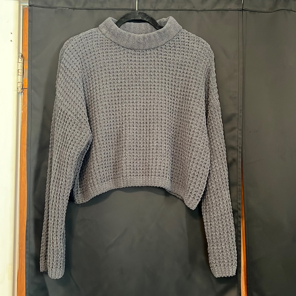 Chunky cropped sweater